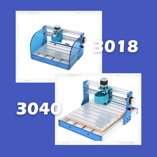 CNC 3018 to 3040 Upgrade with High Power Spindle Motor