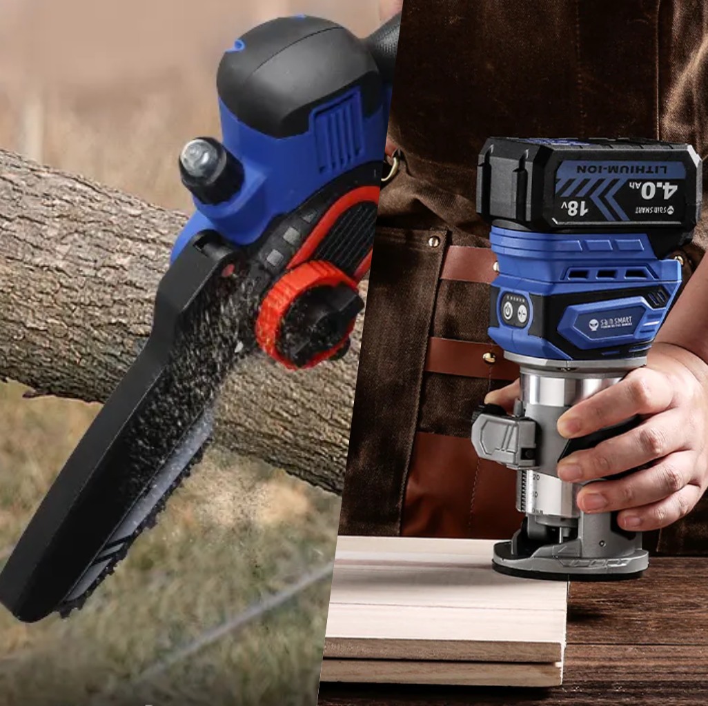 Introducing Portable Power Tools - Chainsaw & Trimmer Router