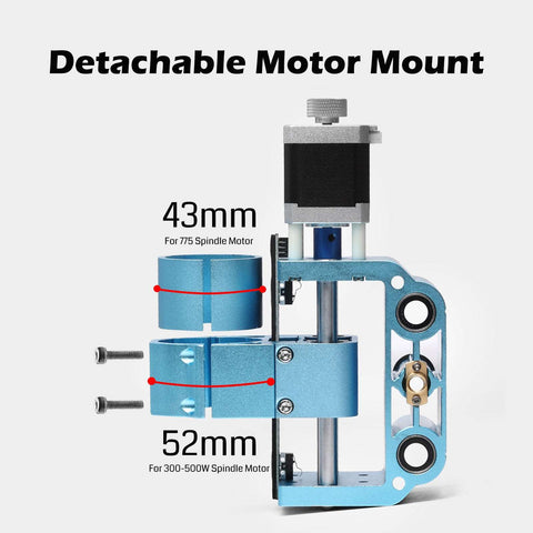 3018-PRO φ52mm Aluminum Spindle Holder