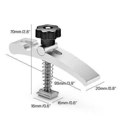 [Open Box] 6060 2PCS Mini Hold Down Clamp Kit, for 6060 Aluminum Spoilboard