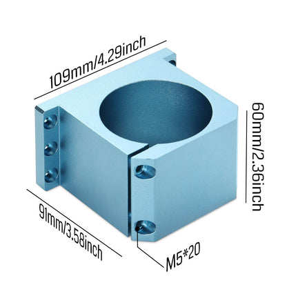 6050 φ69mm Aluminum Spindle Mount for CNC Spindle or Trimmer Router of Genmitsu PROVerXL 6050 Plus