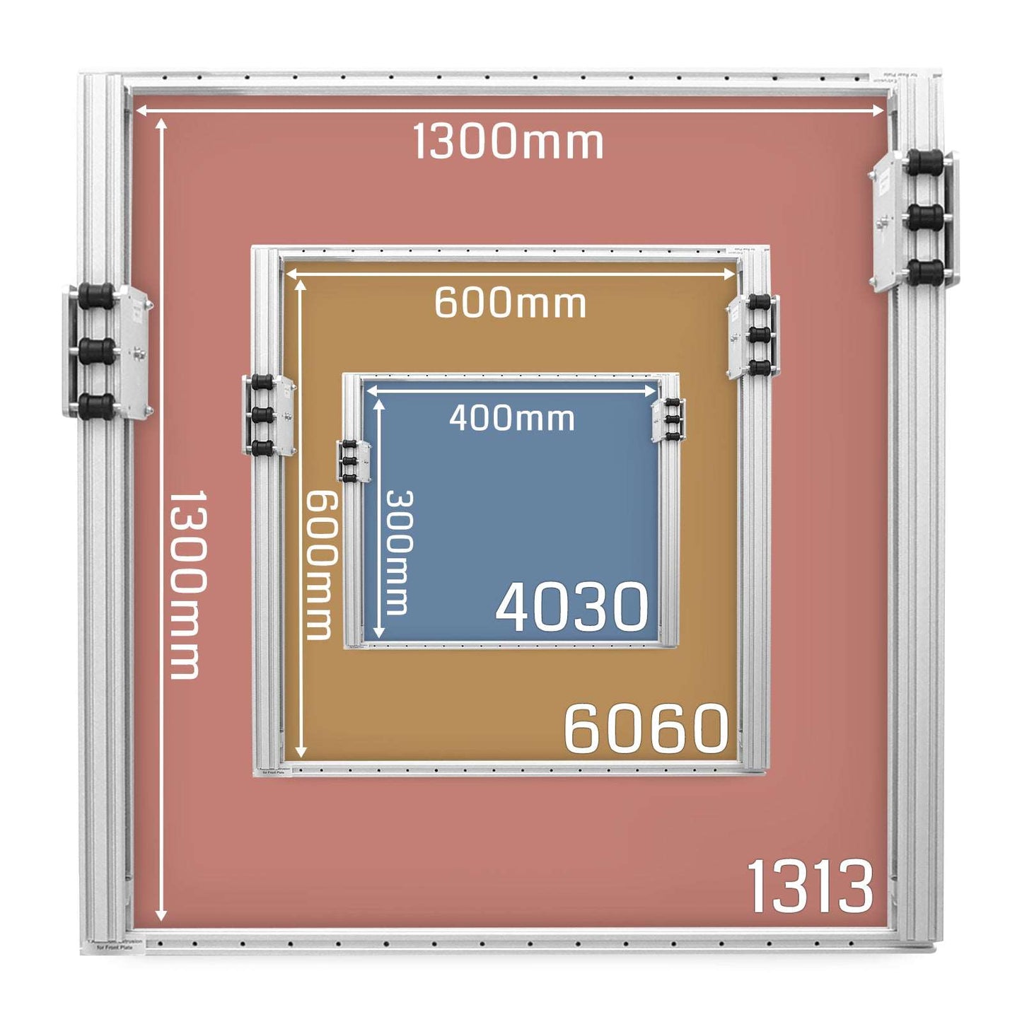 6060 & 1313 XY-Axis Extension Kit, for PROVerXL4030 V2