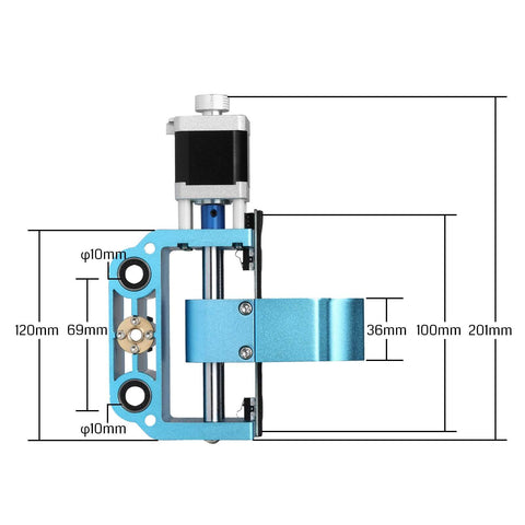 3018-PRO φ52mm Aluminum Spindle Holder