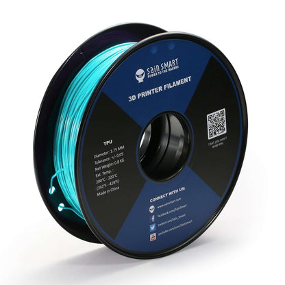 All Colors, TPU Flexible Filament 1.75mm 0.8kg/1.76lb