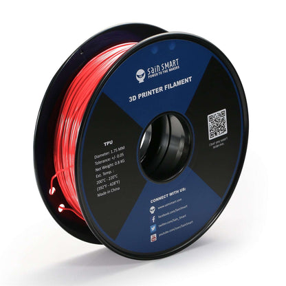 All Colors, TPU Flexible Filament 1.75mm 0.8kg/1.76lb