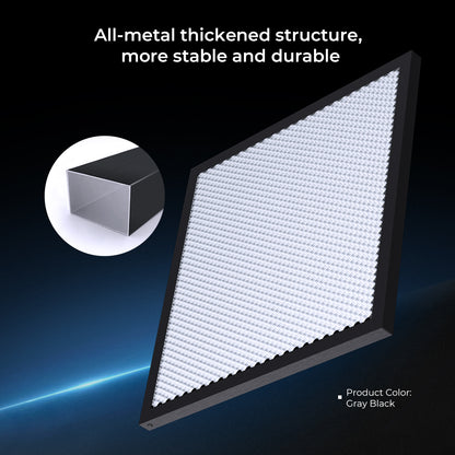 Honeycomb Laser Bed, 235 * 235 * 20mm Aluminum Plate, for Better Heat Dissipation