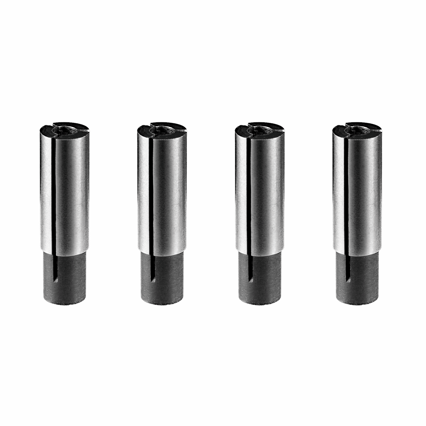 4pcs Router Collet Adapter, 1/4″ to 1/8″ CNC Engraving Router Bit Collet Size Converter