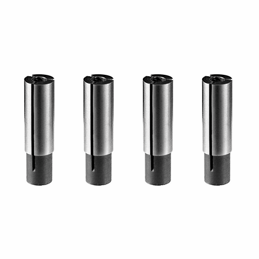 4pcs Router Collet Adapter, 1/4″ to 1/8″ CNC Engraving Router Bit Collet Size Converter