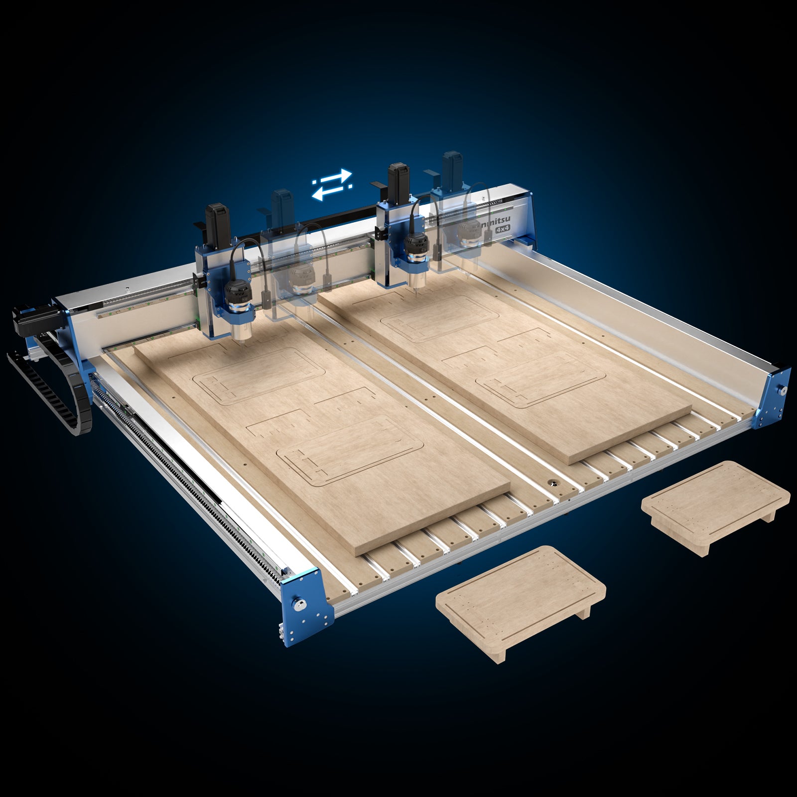 Add-on Z-Axis Assembly Kit Upgrade for PROVerXL 4X4 CNC Machine | SainSmart