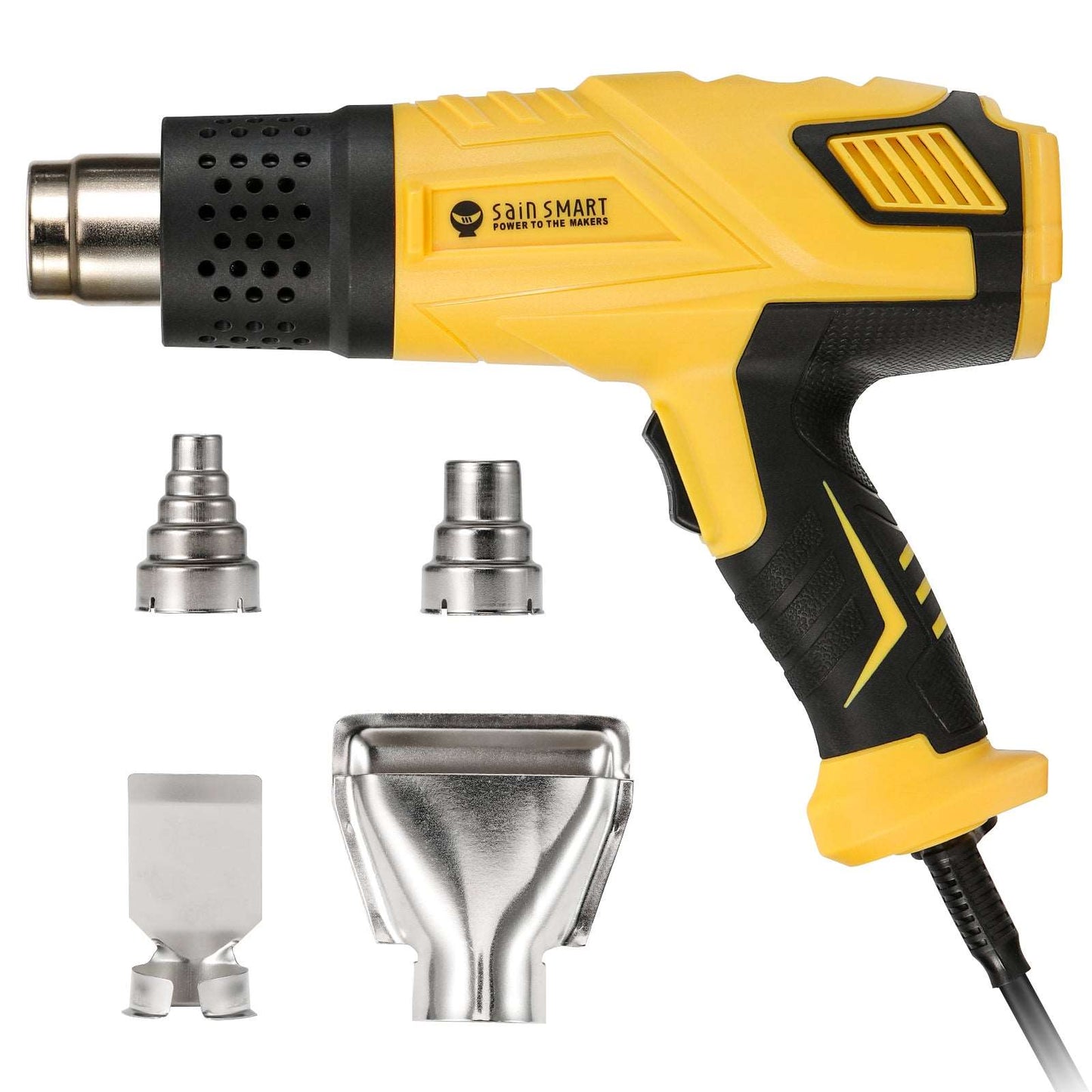 1800W Heat Gun, Visible Dual Temp Setting, for Crafts, Stripping Paint, and Shrink Wrapping