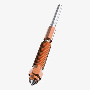 Creality K1C Unicorn Quick-Swap Nozzle (1PCS) - 0.4mm High-Flow Printing, Copper & Hardened Steel Nozzles for Ender-3 V3, Ender 3 V3 Plus