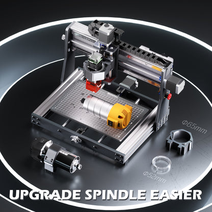 3020-PRO Ultra CNC Router, 710W Spindle for Metal Carving and Cutting