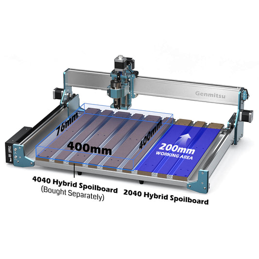 X-Axis Extension Kit For 4040 RENO, Extend X-Axis to 600mm, Upgrade 4040 to 6040/6080