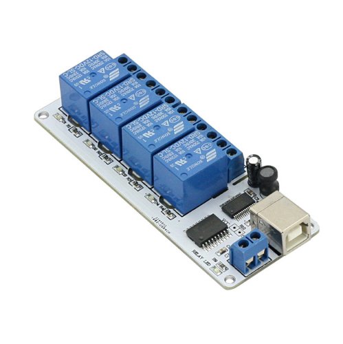 4 Channel DC 12V USB Relay Module Automation for Arduino Raspberry Pi DSP AVR PIC ARM