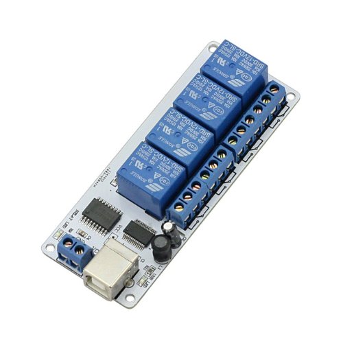 4 Channel DC 12V USB Relay Module Automation for Arduino Raspberry Pi DSP AVR PIC ARM