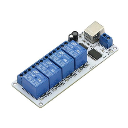 4 Channel DC 12V USB Relay Module Automation for Arduino Raspberry Pi DSP AVR PIC ARM