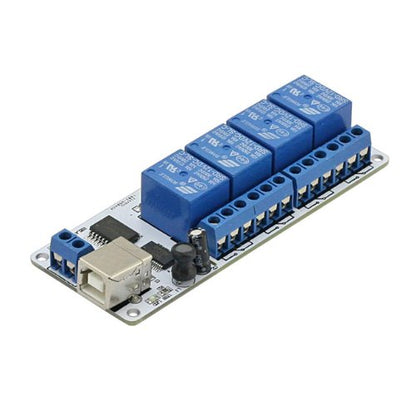 4 Channel DC 12V USB Relay Module Automation for Arduino Raspberry Pi DSP AVR PIC ARM