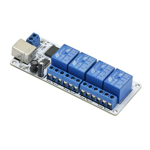 4 Channel DC 12V USB Relay Module Automation for Arduino Raspberry Pi DSP AVR PIC ARM