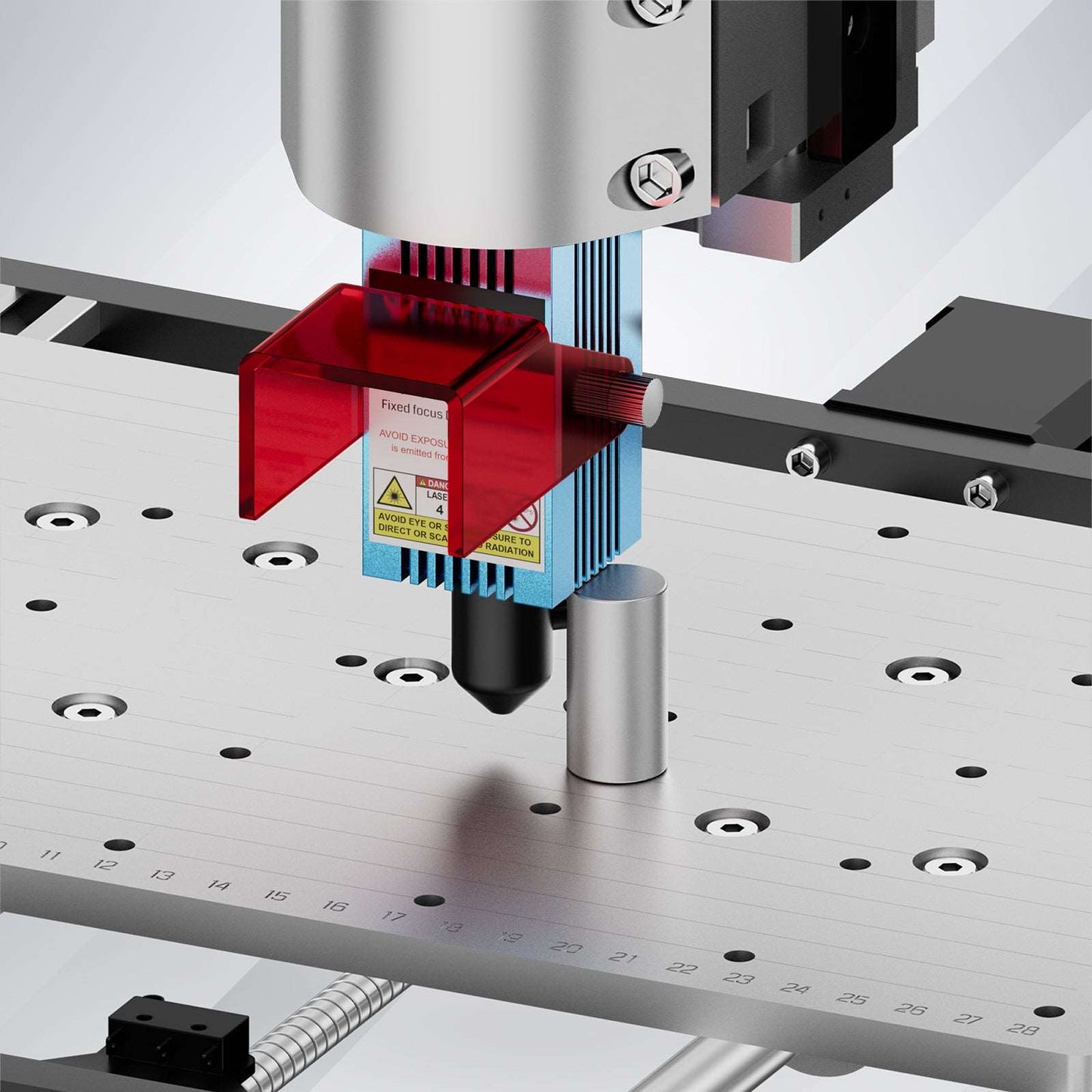 5.5W Compressed FAC Laser Module for 3018 CNC, 3020-PRO MAX, 3030-PROVer MAX with Air Assist Nozzle