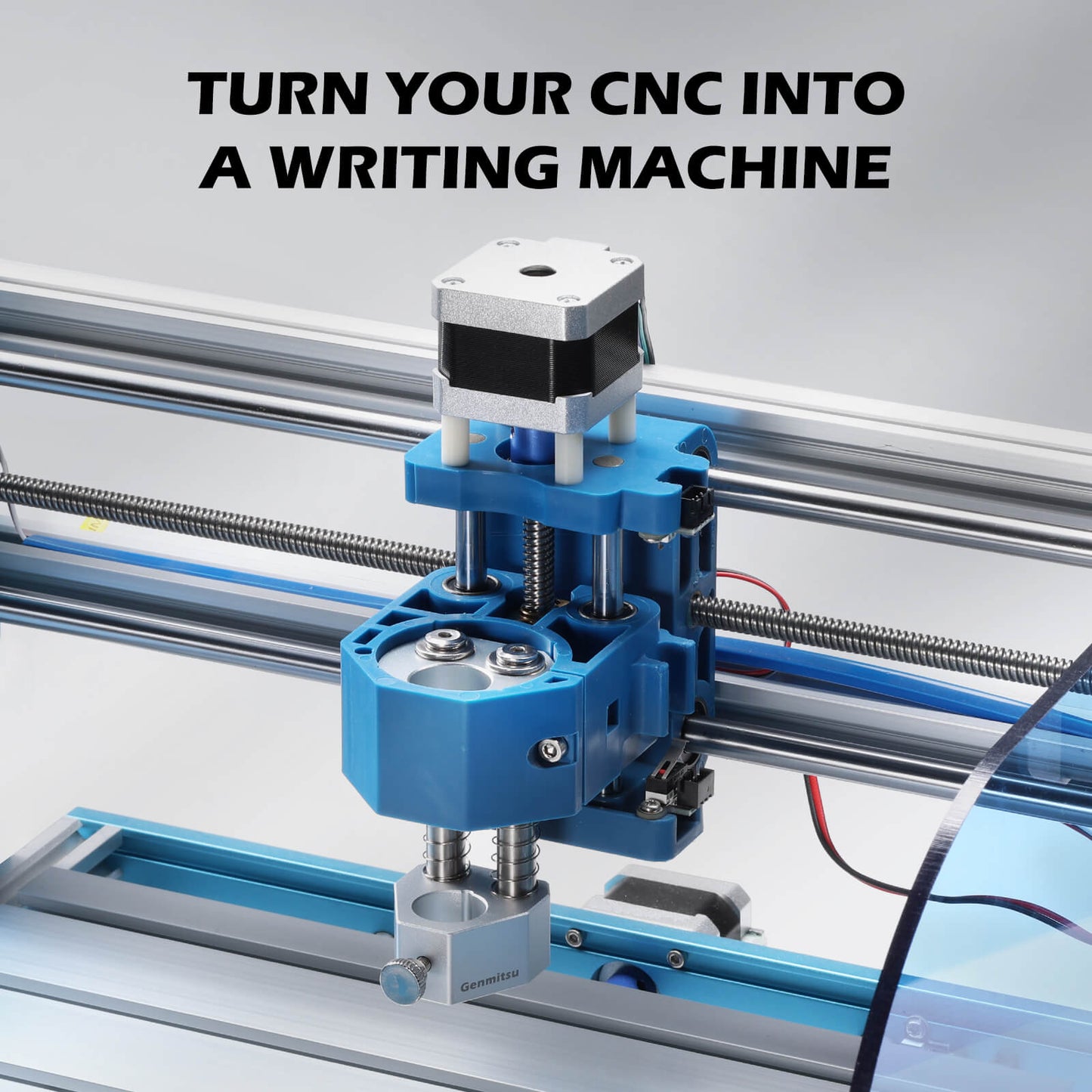 CNC Router Drawing Robot Tool, Pen Plotter Handwriting Robot Module, Easily Transform CNC Into Writing Machine, Ideal For CNC Hobbyists & Creative Projects