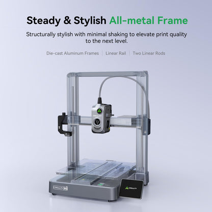 Creality Hi 3D Printer, Support Multi-Color 3D Printing, RFID Filament Reading, 260x260x300mm