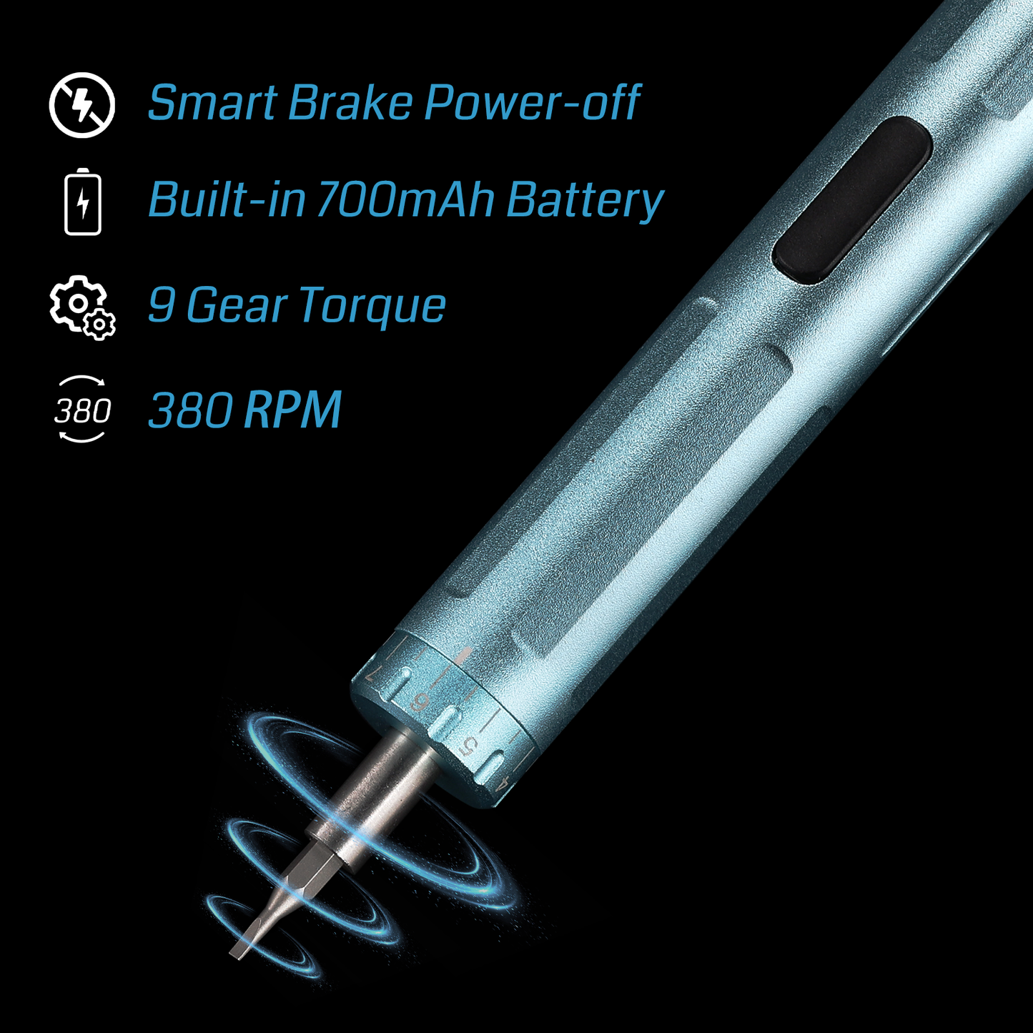 ES24 Electric Screwdriver with 24 Magnetic Bits