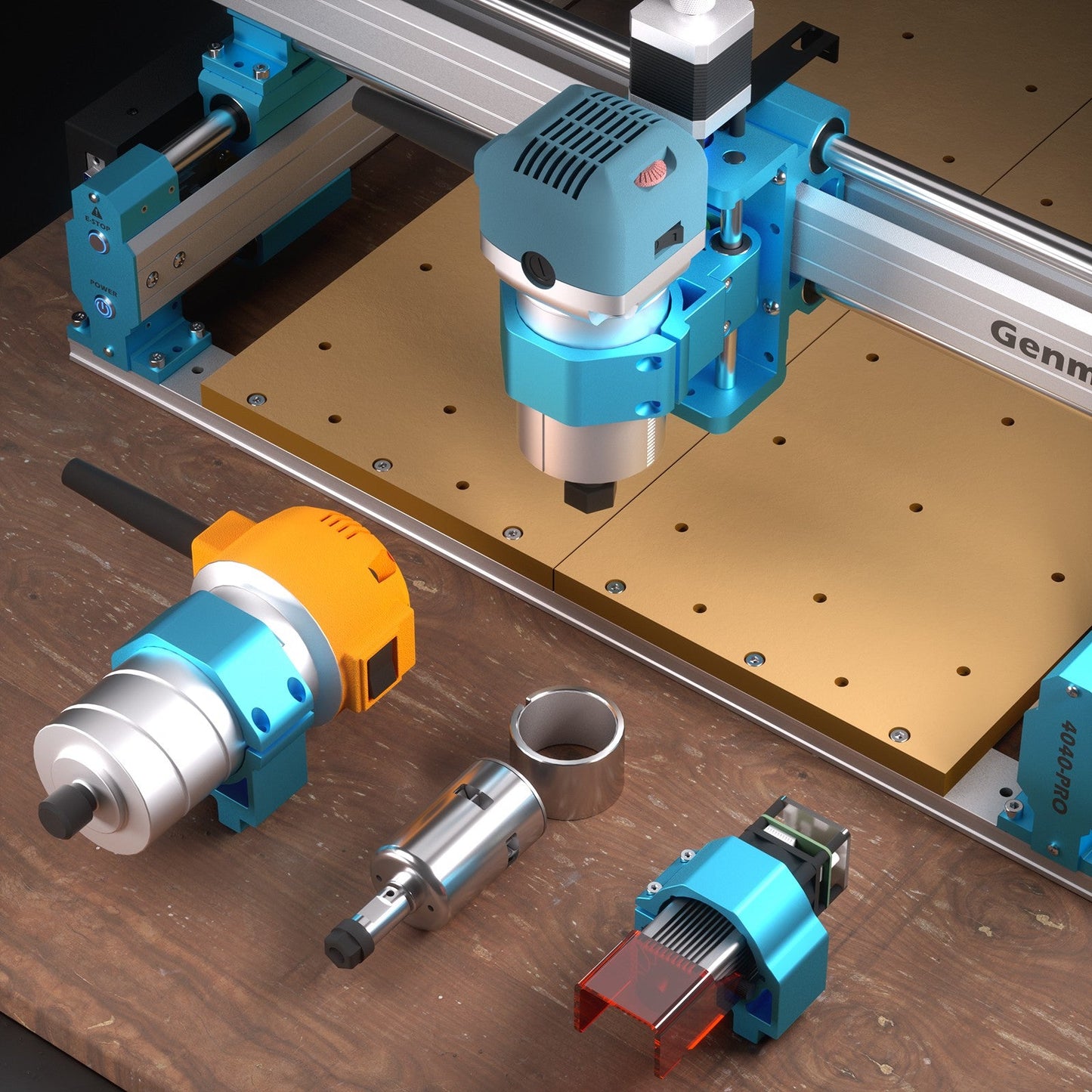 4040-PRO Semi Assembly Desktop CNC Router