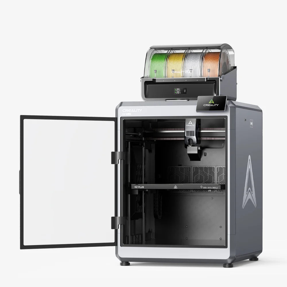 Creality K2 Plus CFS Combo 3D Printer, Direct Drive Multi-Color Printing, 350x350x350mm Build Volume