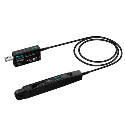 Micsig High Precision AC/DC Current Probe CP503B, 50MHz Bandwidth, 5A/30A Current Range, ±1% Accuracy, Compatible with Oscilloscopes