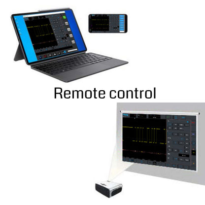 Micsig Oscilloscope ETO3504, Tablet Oscilloscope with 4 Channels 350Mhz Bandwidth 3GSa/s Sampling Rate