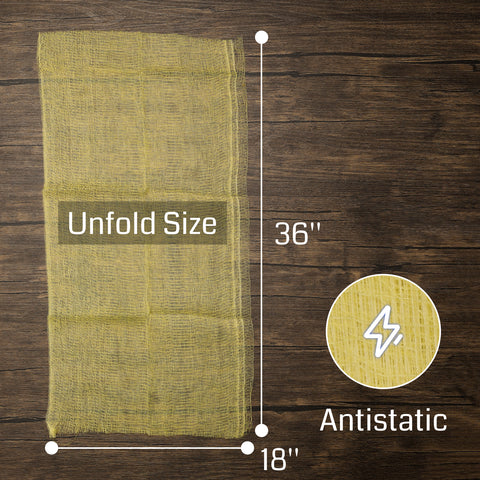 Tack Cloth Set, Anti-Static Unfold Size 18'' x 36''