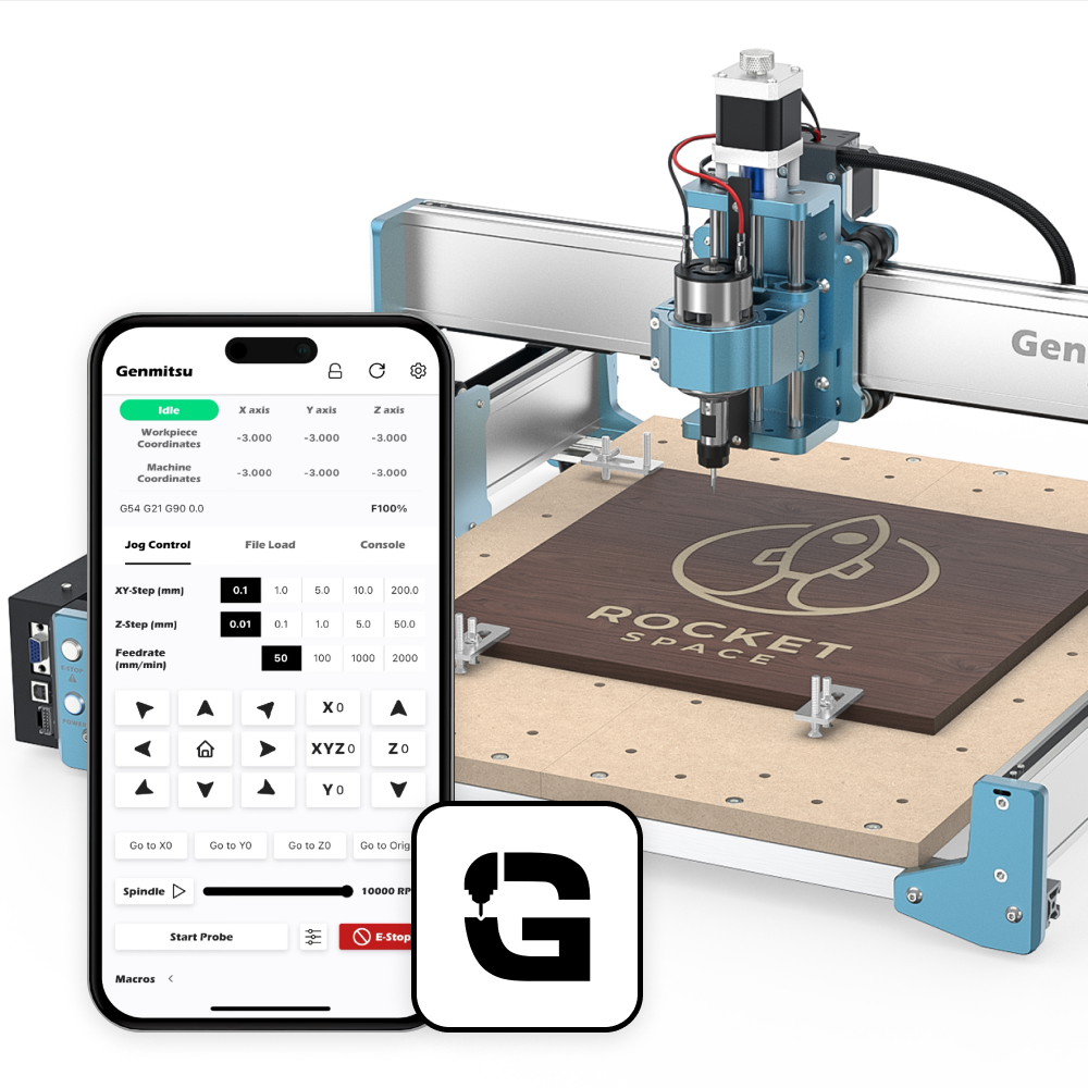 Genmitsu APP Wireless Offline Controller GRBL G-Code Sender Wi-Fi Module Kit for CNC Router