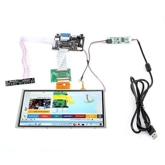 9" LCD Touch Screen + HDMI/VGA Driver Board for Raspberry Pi