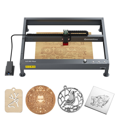 [Discontinued] Jinsoku LC-50 Plus 10W Compressed FAC Laser Engraver Cutter