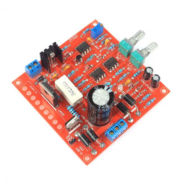 Soldering Practice Kit, AC 24V to 0-30V 2mA-3A Adjustable Power Supply