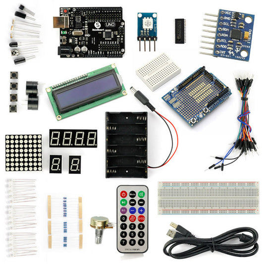 [Discontinued] SainSmart UNO R3+MPU6050 Sensor Starter Kit With Basic Projects