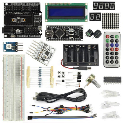 [Discontinued] SainSmart Nano V3+HMC5883L Digital Compass Module Starter Kit With Basic Projects