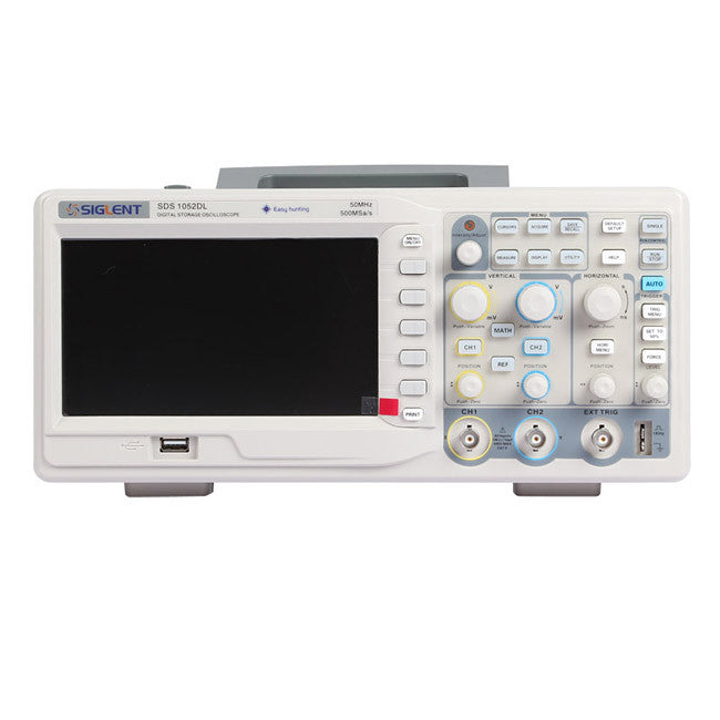 [Discontinued] Siglent SDS1052DL 50MHz  2 Channels 100-240V 7" TFT LCD Digital Oscilloscope