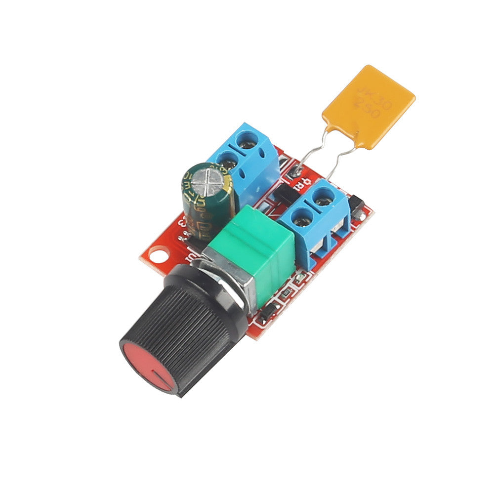 [Discontinued] Mini DC 5A Motor PWM Speed Controller 3V-35V Speed Control Switch LED Dimmer for DIY LED Panel Light LED Strip Light