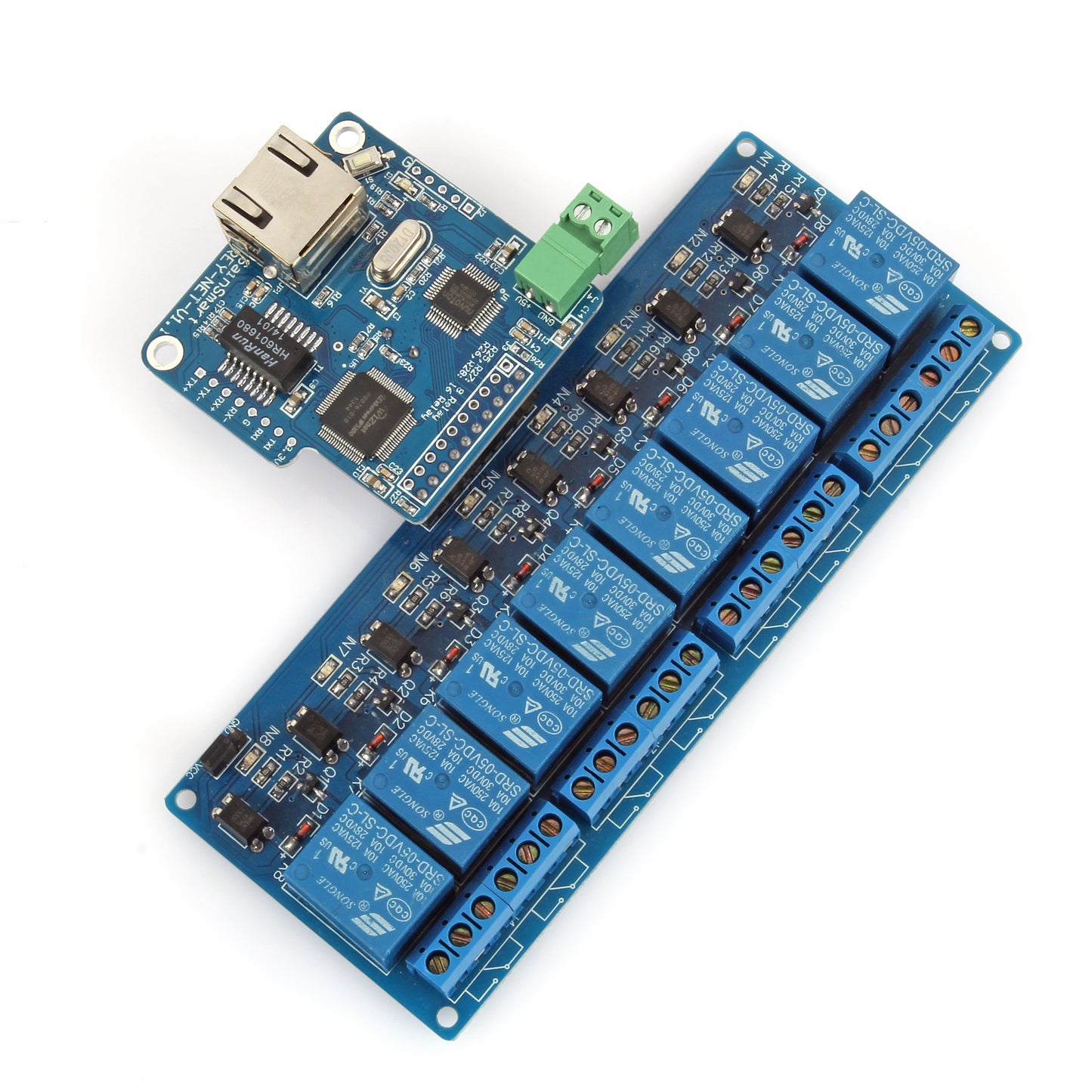 iMatic RJ45 TCP/IP Remote Control Board with 8-Ch Relay