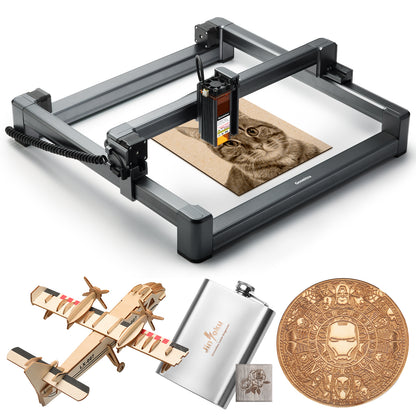 [Discontinued] Jinsoku LC-40 Laser Engraver, 5.5W-10W Compressed Fixed Focus Laser, Wireless Control & GRBL Controller Support