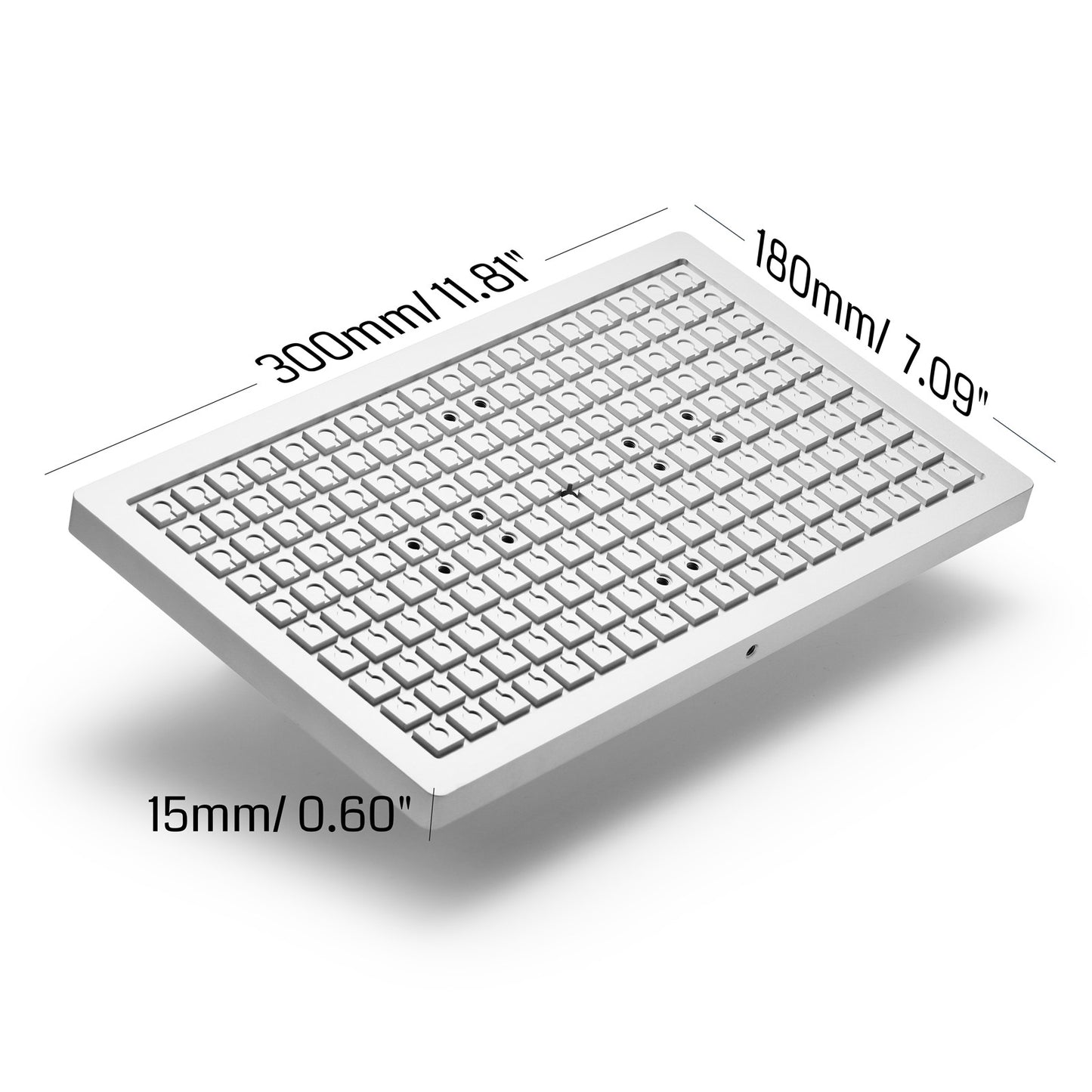 [Discontinued] 3018 Aluminum Vacuum Table for 3018-PROVer CNC Series