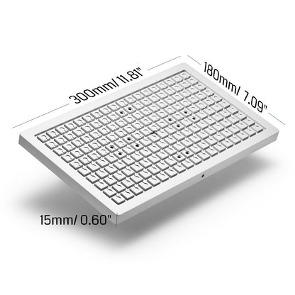 [Discontinued] 3018 Aluminum Vacuum Table for 3018-PROVer CNC Series