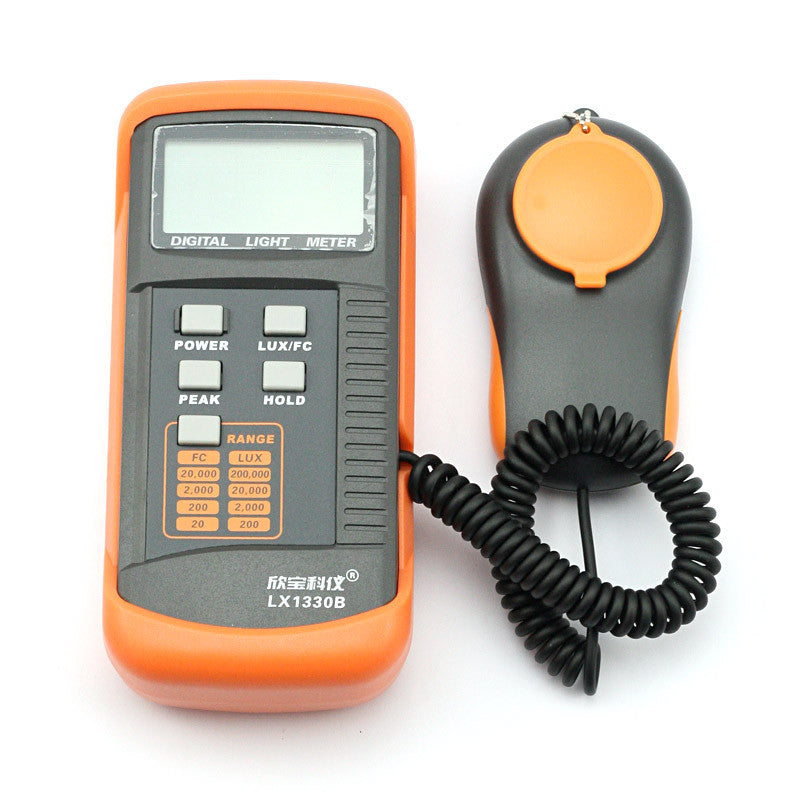 [Discontinued] Sampo LX1330B Pocket Handheld Precision Digital 200000 Lux Meter Photometer Luxmeter Peak Hold Function