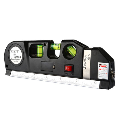 [Discontinued] Multipurpose Laser Level laser measure Line 8ft+ Measure Tape Ruler Adjusted Standard and Metric Rulers