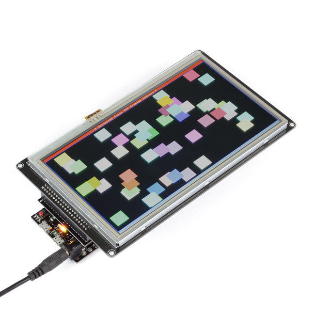 [Discontinued] SainSmart Due + 7" 7 Inch TFT LCD Screen SD Card Slot + TFT Shield For Arduino