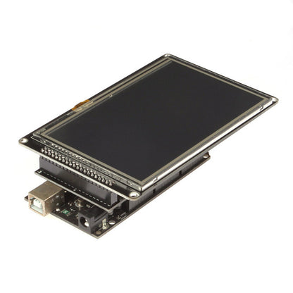 [Discontinued] SainSmart MEGA2560 R3+5" LCD Touch Panel SD Card Slot + Shield Kit For Arduino