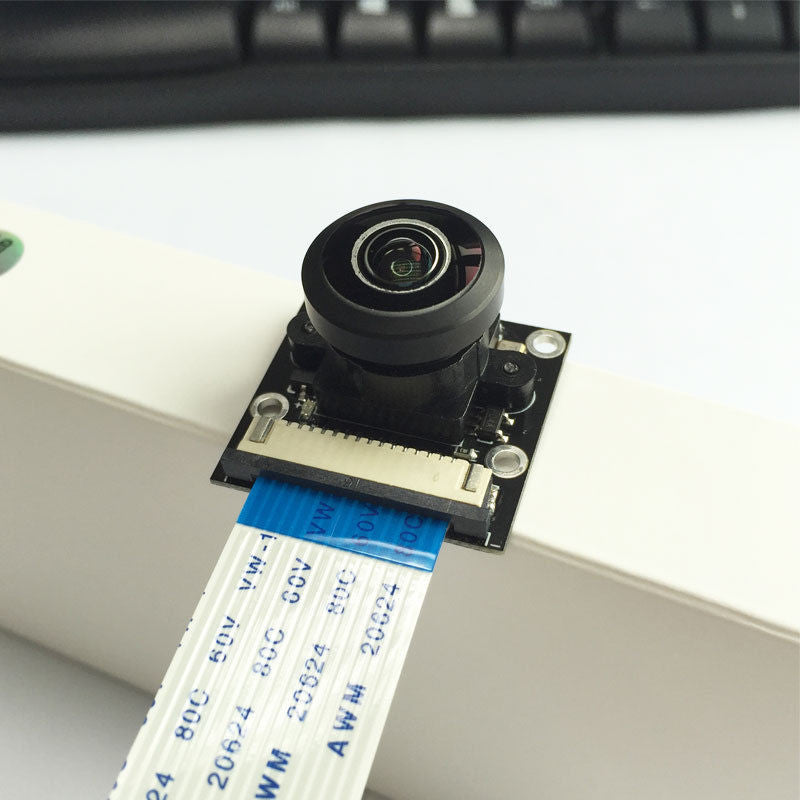 [Discontinued] Fish-Eye 5-Megapixel 1080p FOV 222° Camera for Raspberry Pi