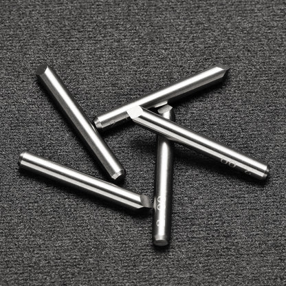 [Discontinued] TR10 Series, Triangular V-Bit, 0.1mm, 1/8'' Shank, 10Pcs CNC Router Bits