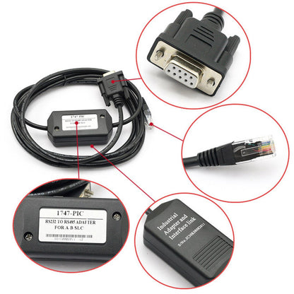 [Discontinued] New PLC Programming Controlling Cable 1747-PIC SLC 5/00-5/03 For Allen Bradley